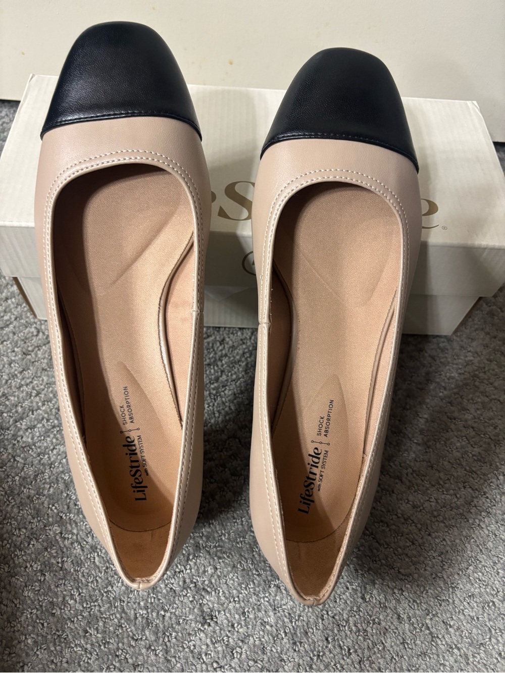 LifeStride Womens Cameo 3 Ballet Flats Ballet Flat 9.5 W brand new